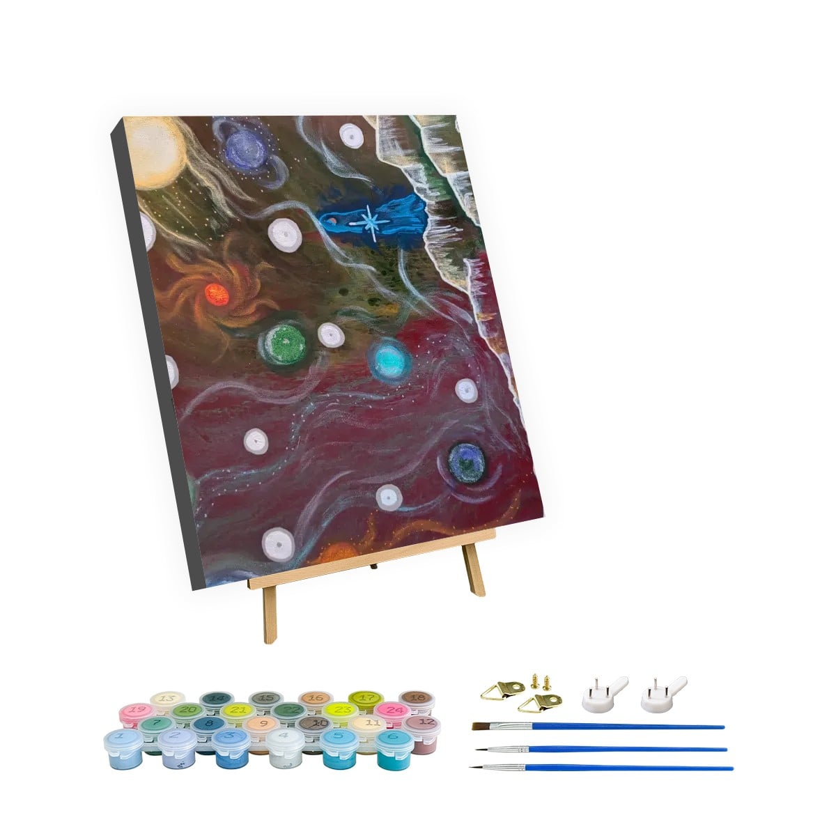 Paint by Numbers Kit Waiting