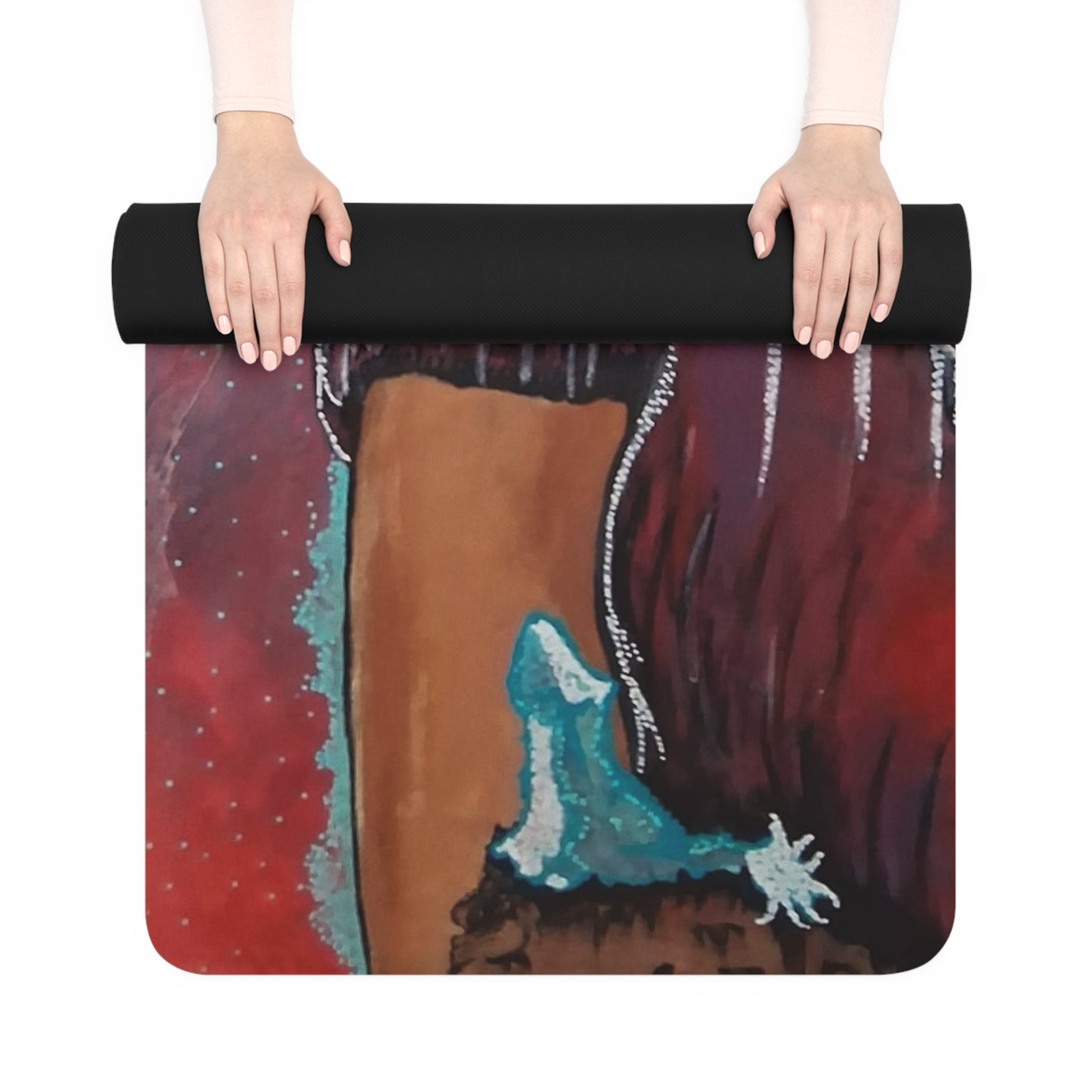 Finally (Artist's Private Collection) Rubber Yoga Mat