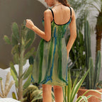Women's Elegant Suspender Dress Standing Ovation Series
