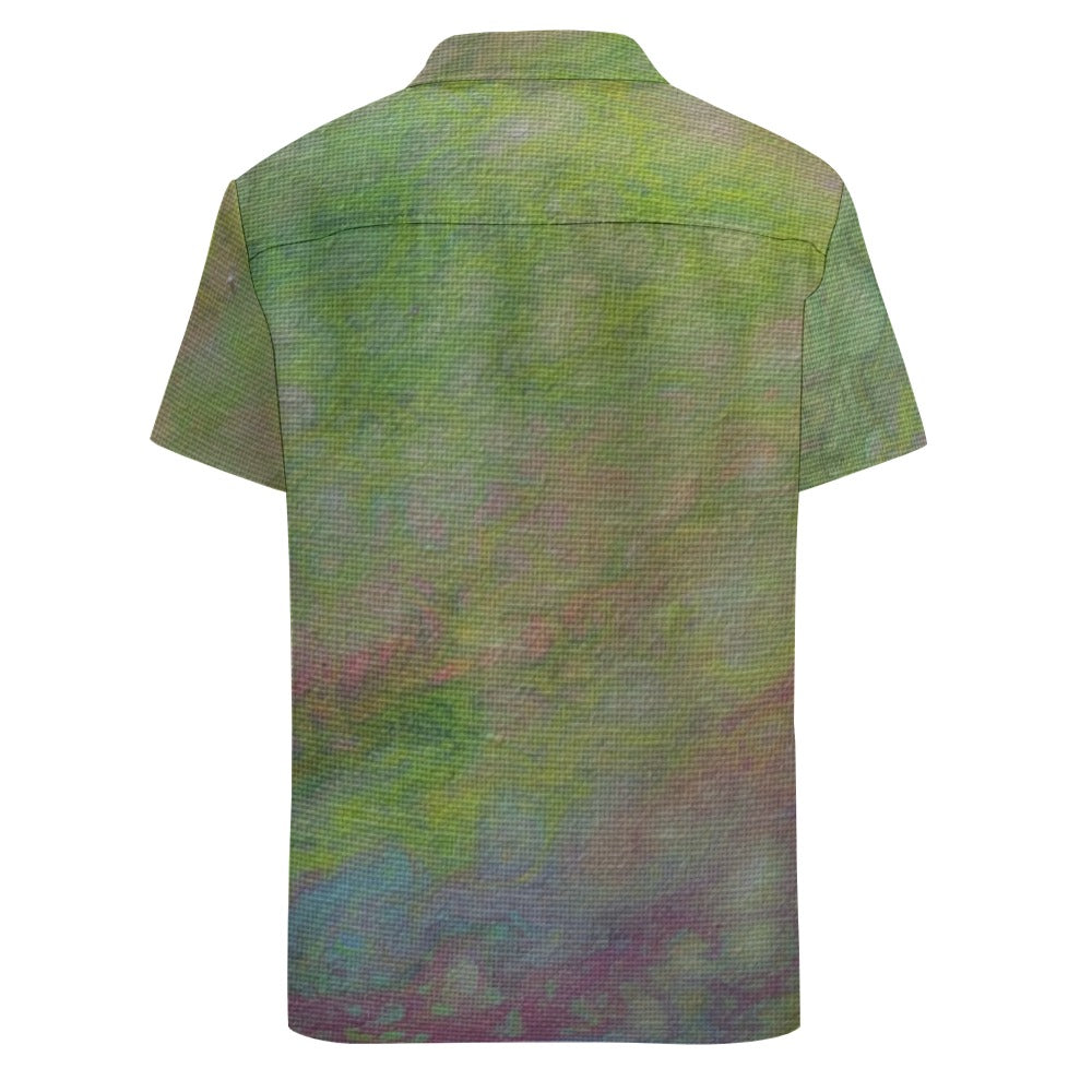 Men’s Short Sleeve Button Down Shirt Standing Ovation Series
