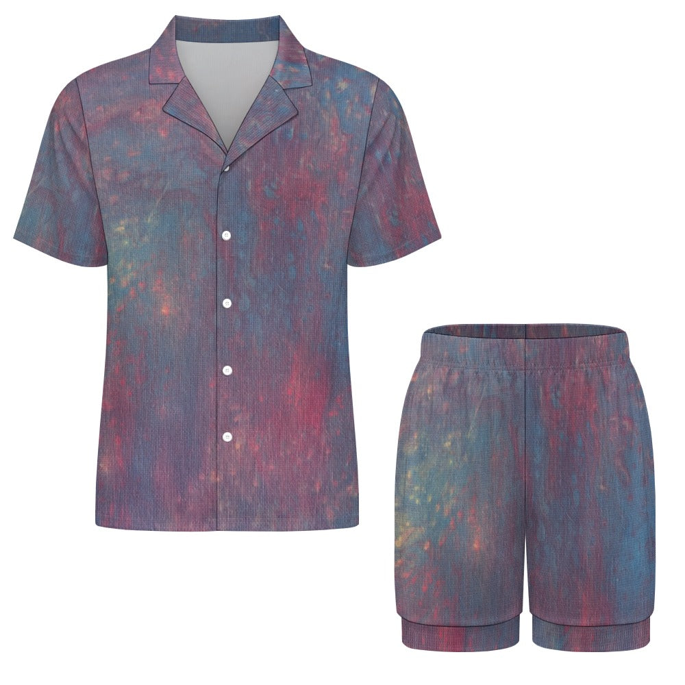 Women’s Short Sleeve Pajama Set Intermission Blues