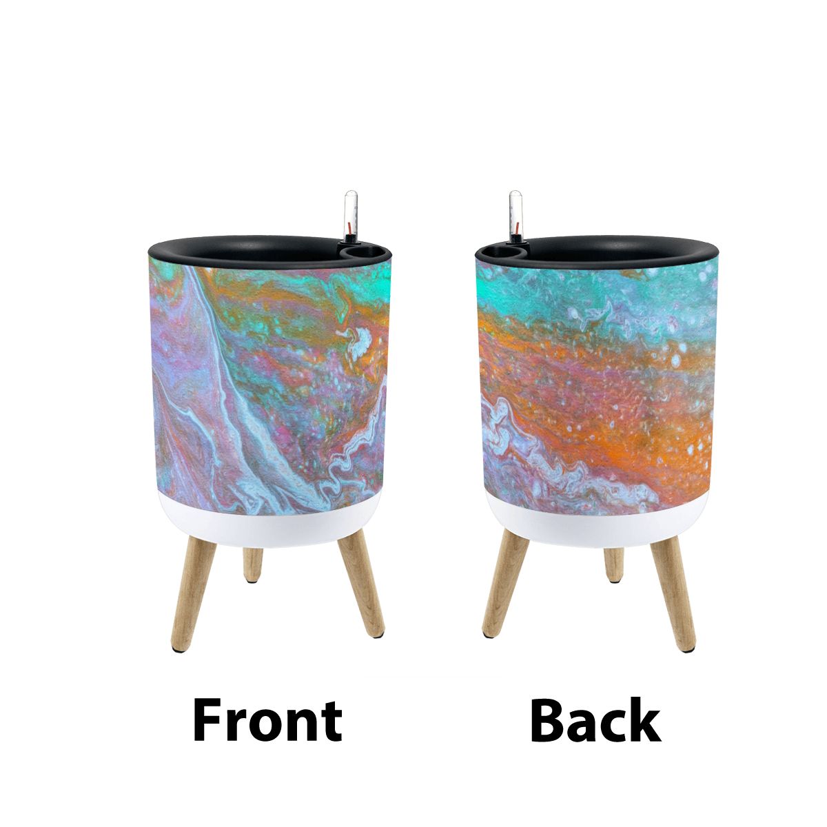Statement Planter with Legs Undertow