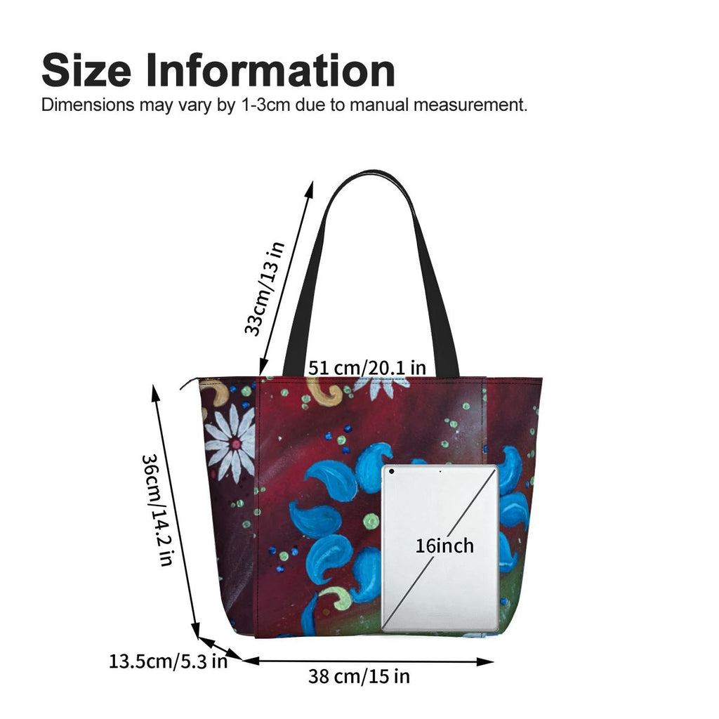 Artful Yoga Tote Bag