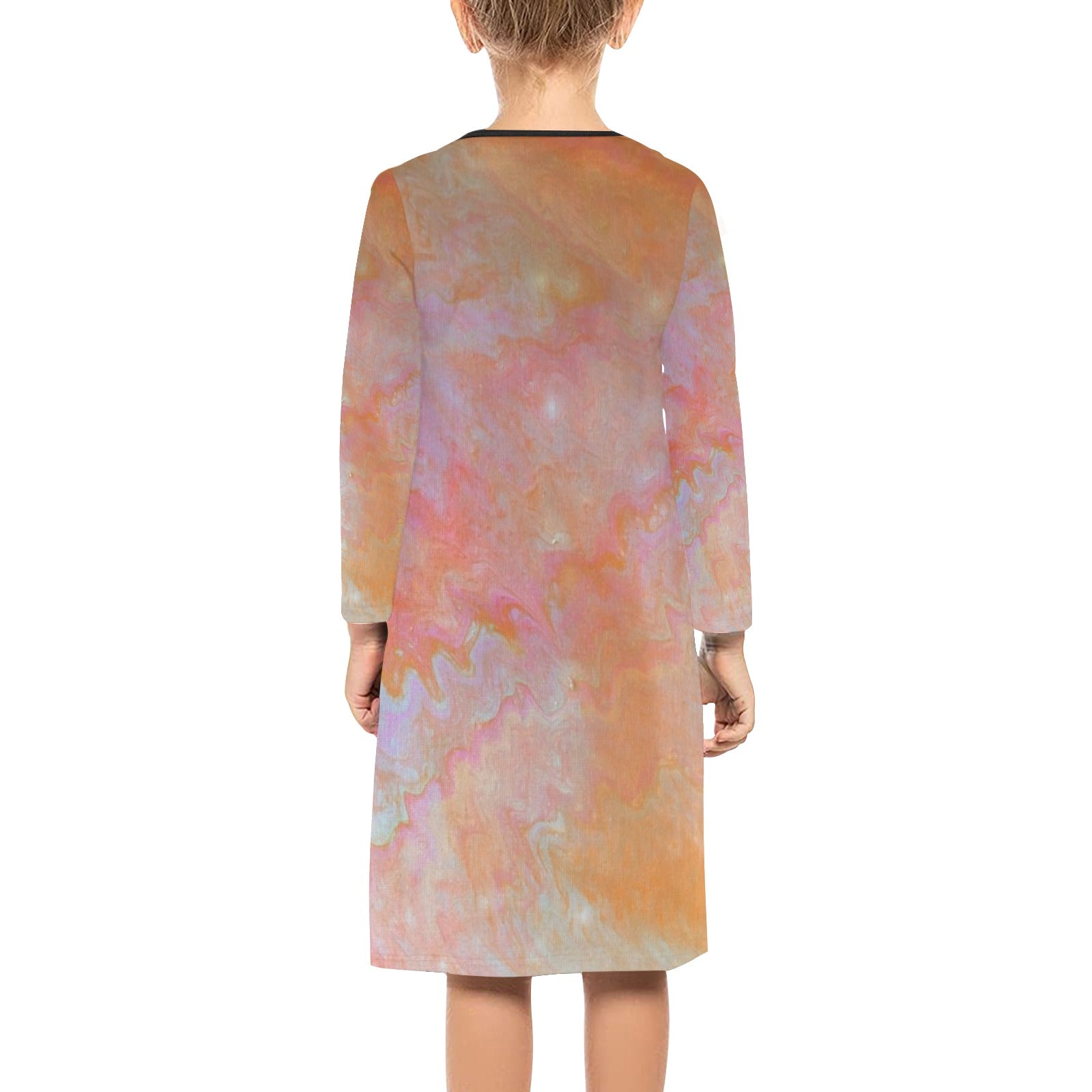 Girls' Long Sleeve Match Me Dress Break Out Edition
