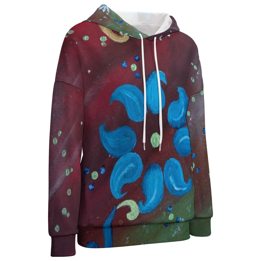 Dropped Sleeve Hoodie Inanna's Journey