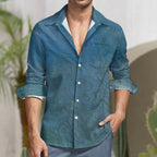 Men’s Velvet Pocket Shirt Intermission Blues
