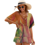 Ladies Thin Short Sleeve Cover-Up Dress Standing Ovation Series