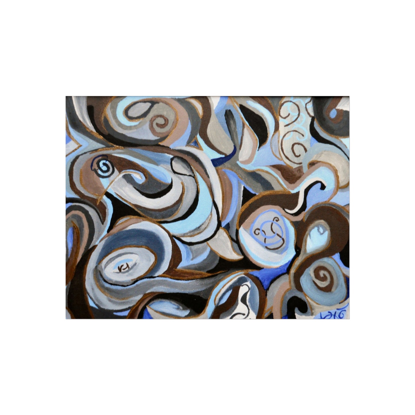 Blue Inspirations Fine Art Posters