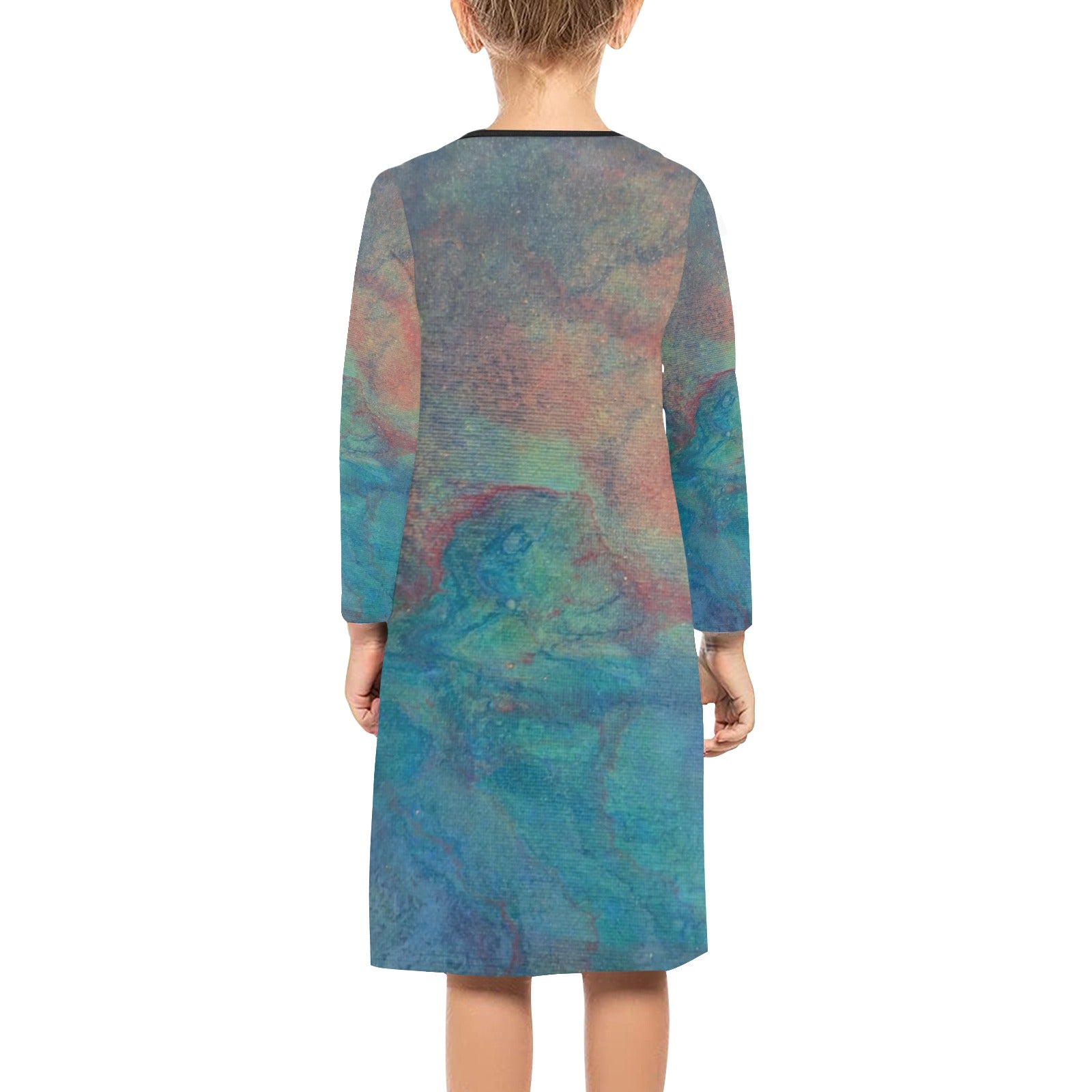 Girls' Long Sleeve Match Me Dress Break Out Edition