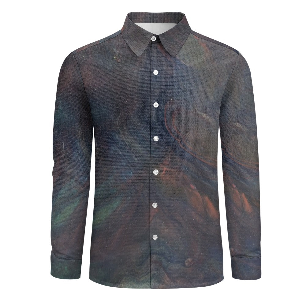 Men’s Velvet Pocket Shirt Intermission Blues