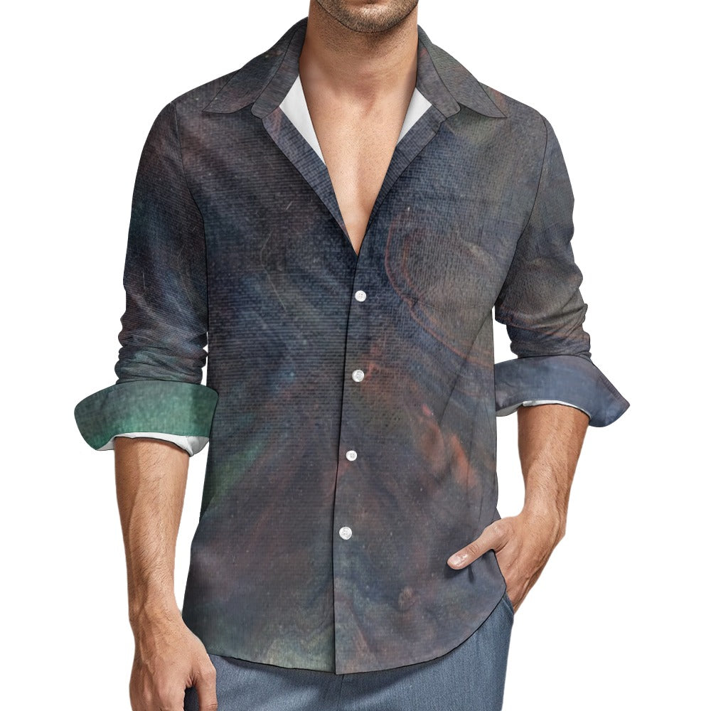 Men’s Velvet Pocket Shirt Intermission Blues