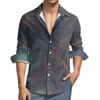 Men’s Velvet Pocket Shirt Intermission Blues