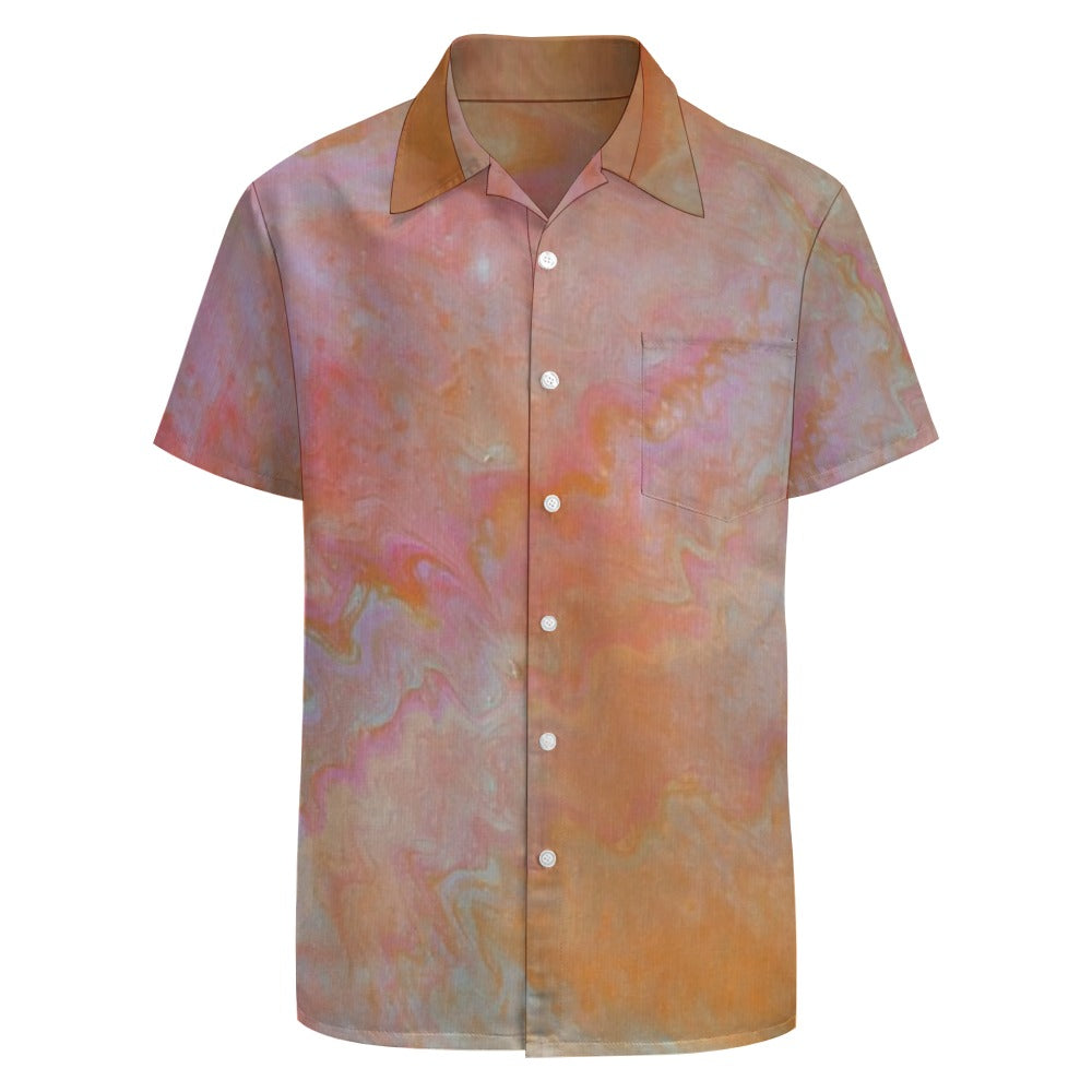 Men’s Short Sleeve Button Down Shirt Standing Ovation Series