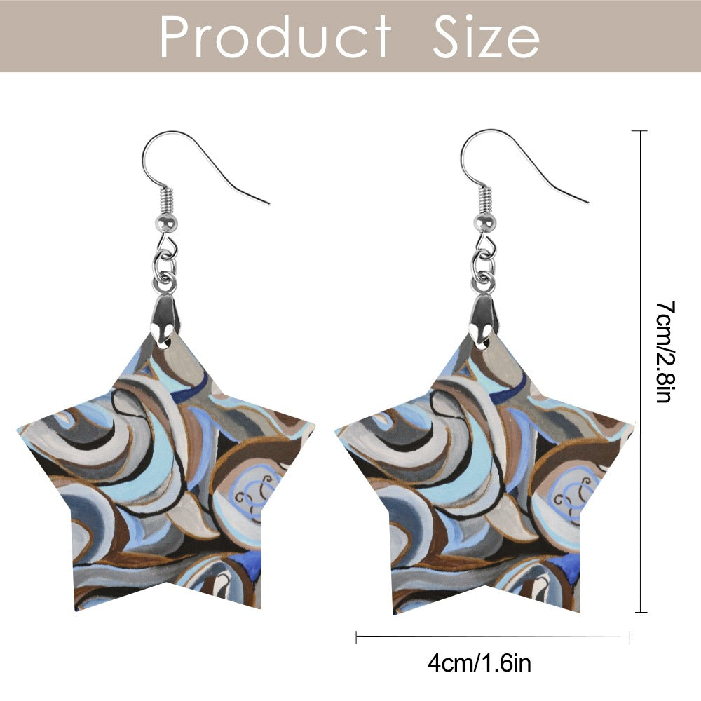 Changing of an Era Star Earrings