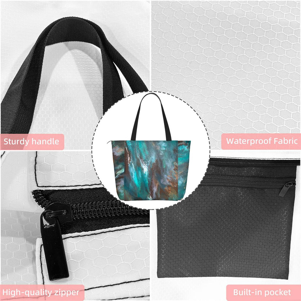 Artful Yoga Tote Bag