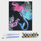 Paint by Numbers Kit Mermaid Cove