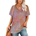 Women’s Printed V-Neck Tee Standing Ovation Series