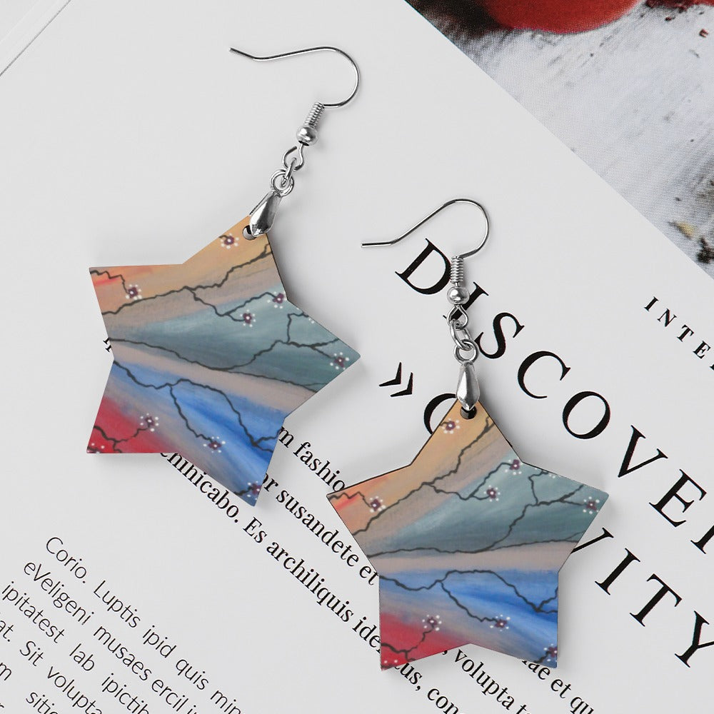 Changing of an Era Star Earrings