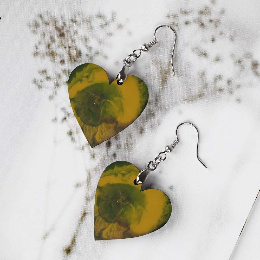 Garden After Rain Love Earrings