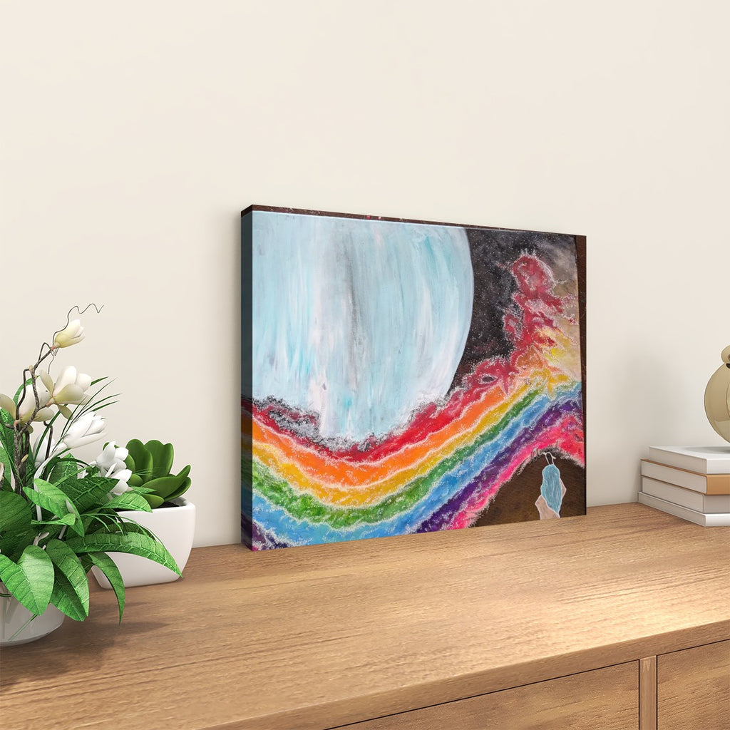 Paint by Numbers Kit Silent Rainbow