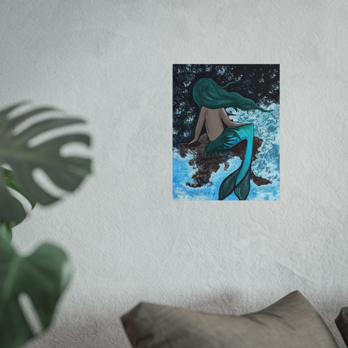 Musing Mermaid Fine Art Posters