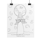 Aim for the Moon #AddYourColors Posters