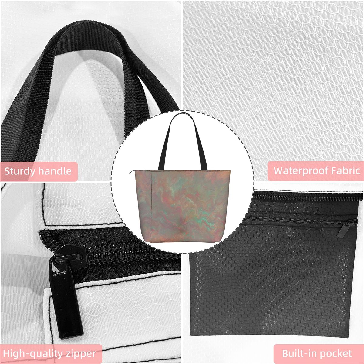 Artful Yoga Tote Bag