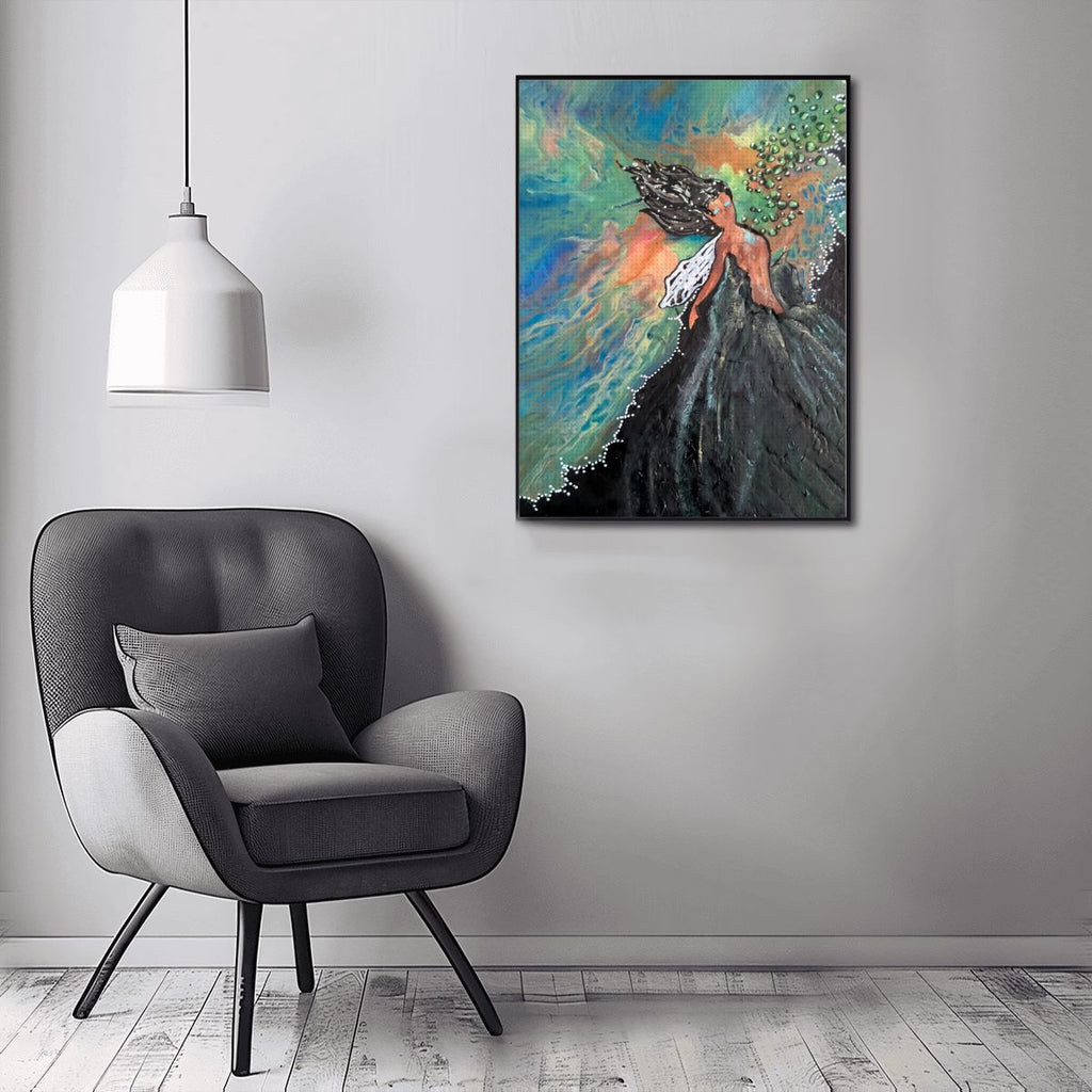 DIY Diamond Painting →blooming into truth