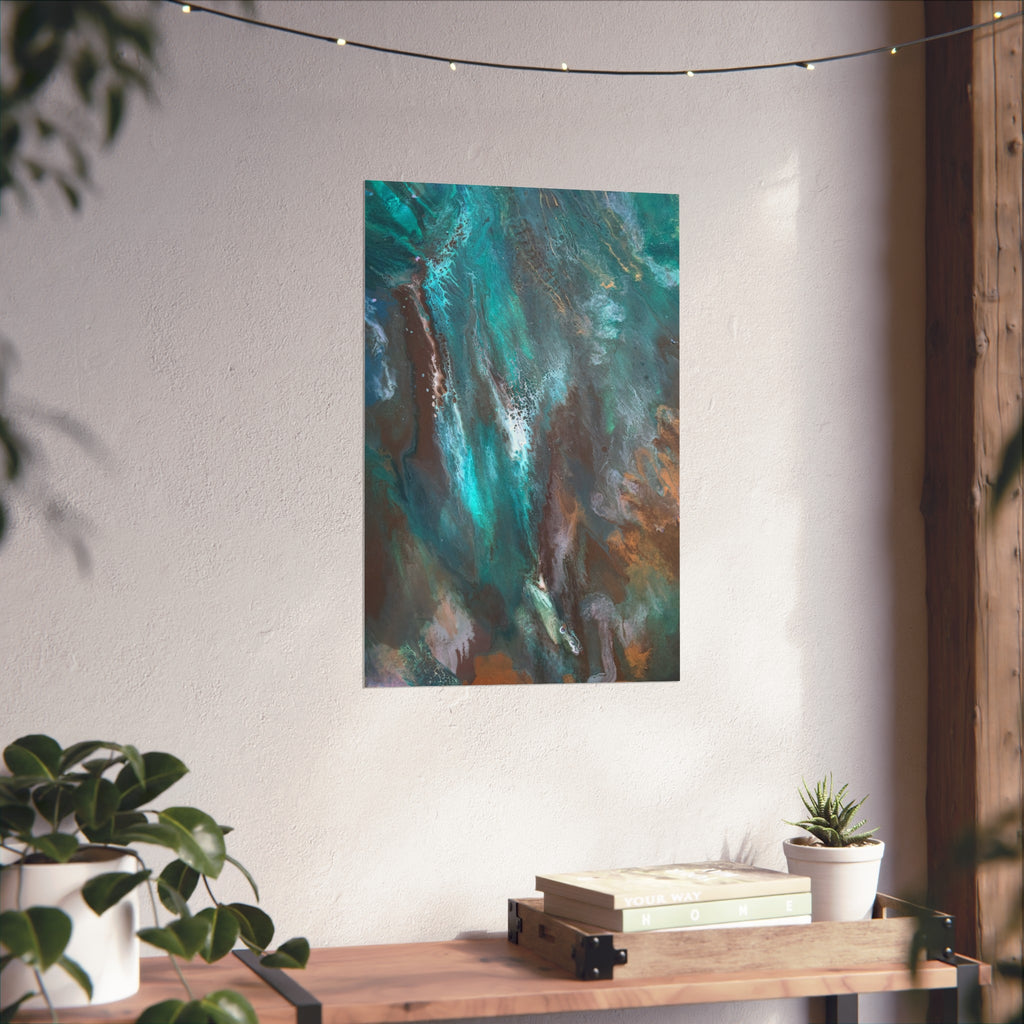 Boy in the Woods Fine Art Posters
