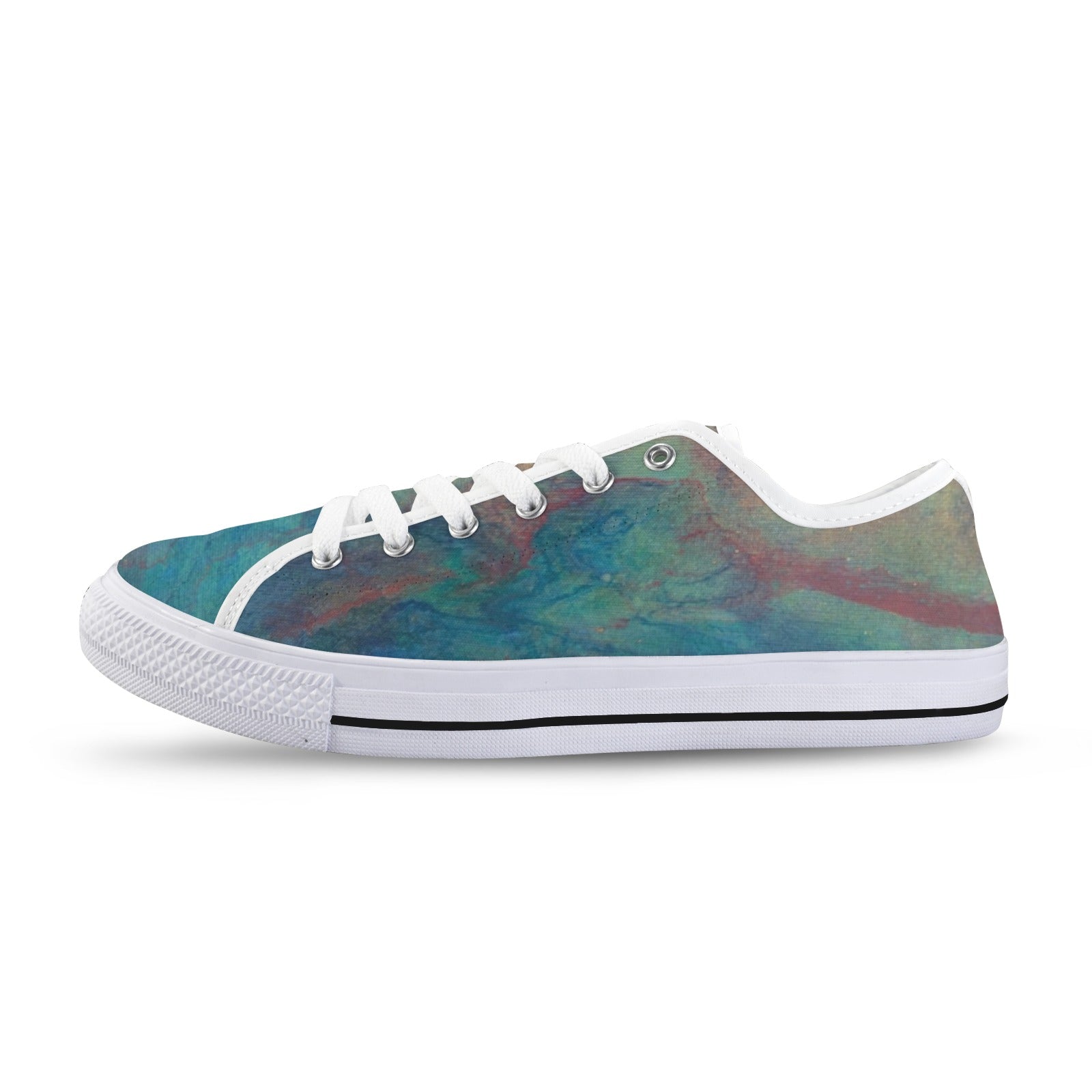 Seattle Low Top Women's Shoes Intermission Blues Series