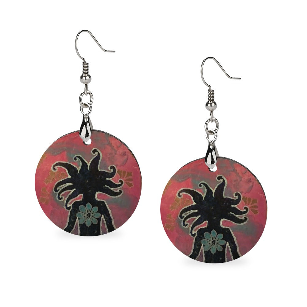 Goddess I Know Round Earring — Special Release- Alignment