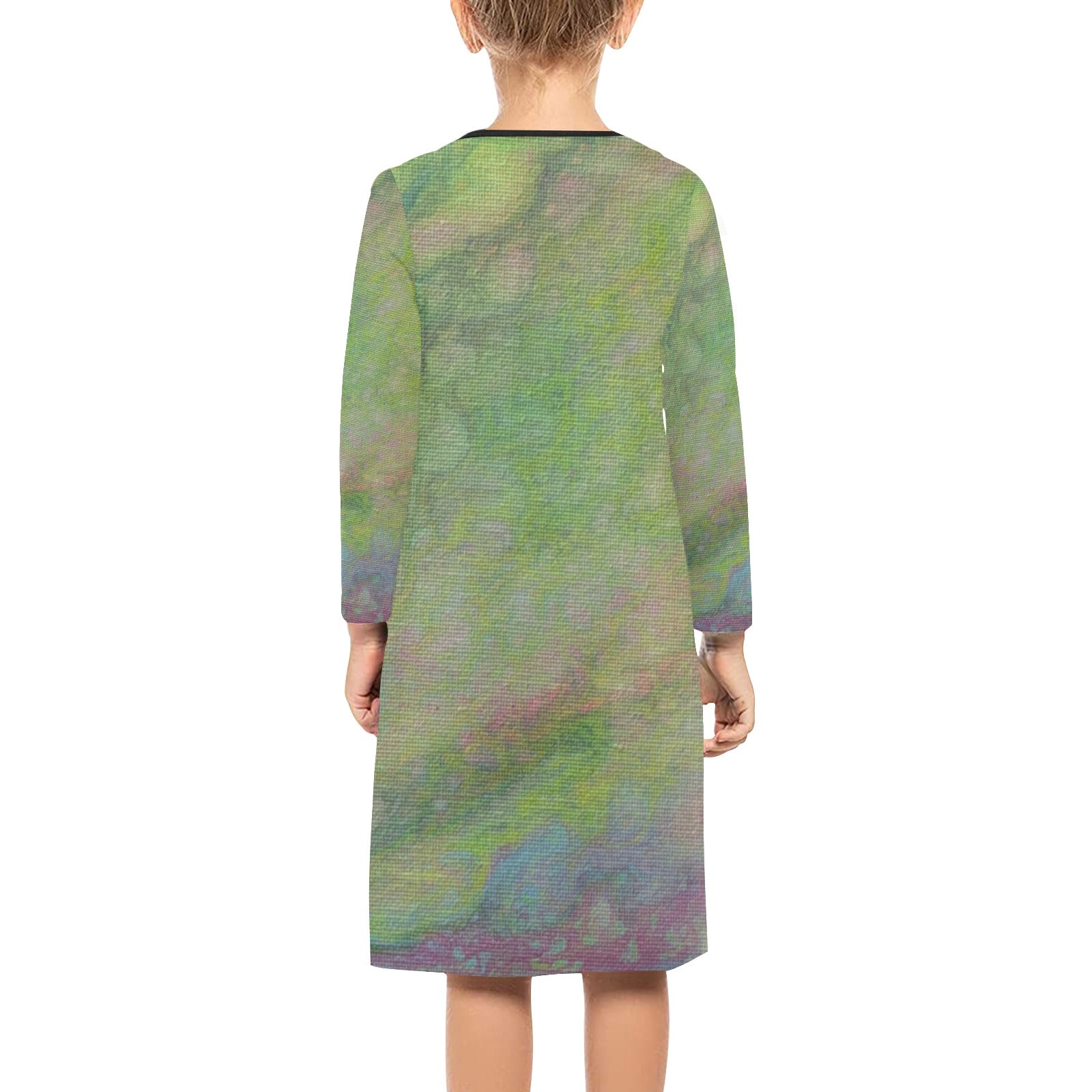 Girls' Long Sleeve Match Me Dress Break Out Edition