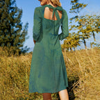 Sweetheart Knot Flare Dress Standing Ovation Series