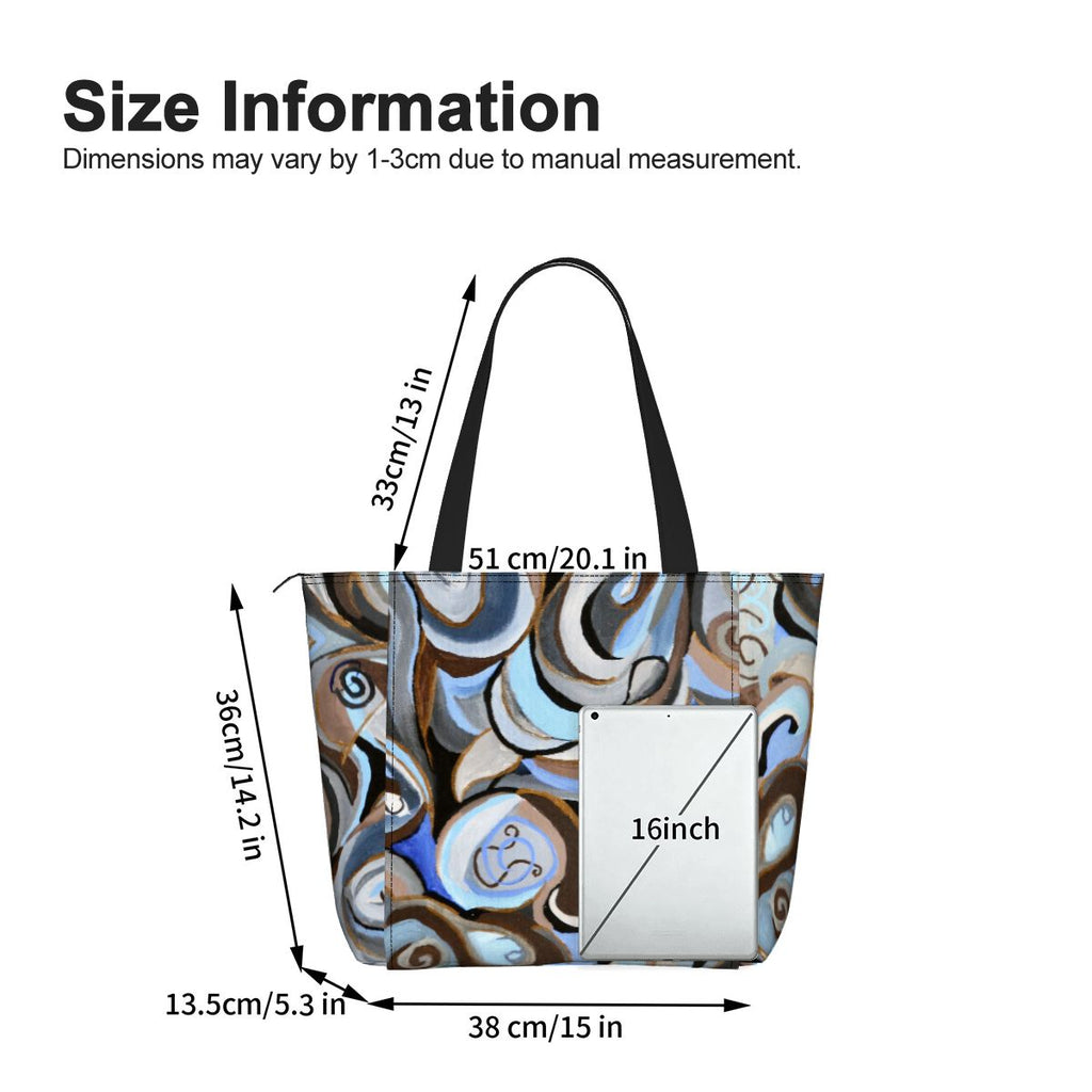 Artful Yoga Tote Bag