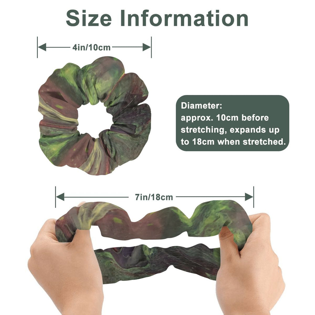 6 Pack Hair Scrunchies