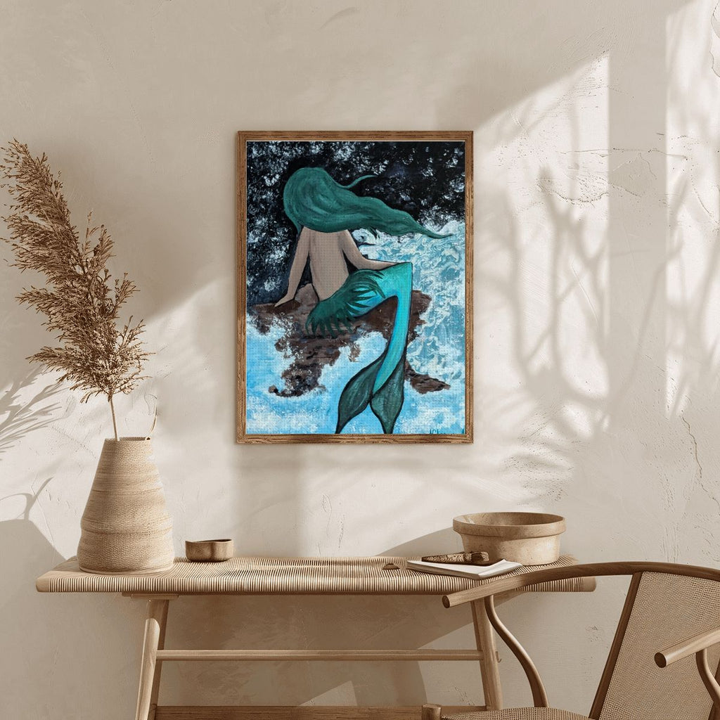 DIY Diamond Painting Musing Mermaid