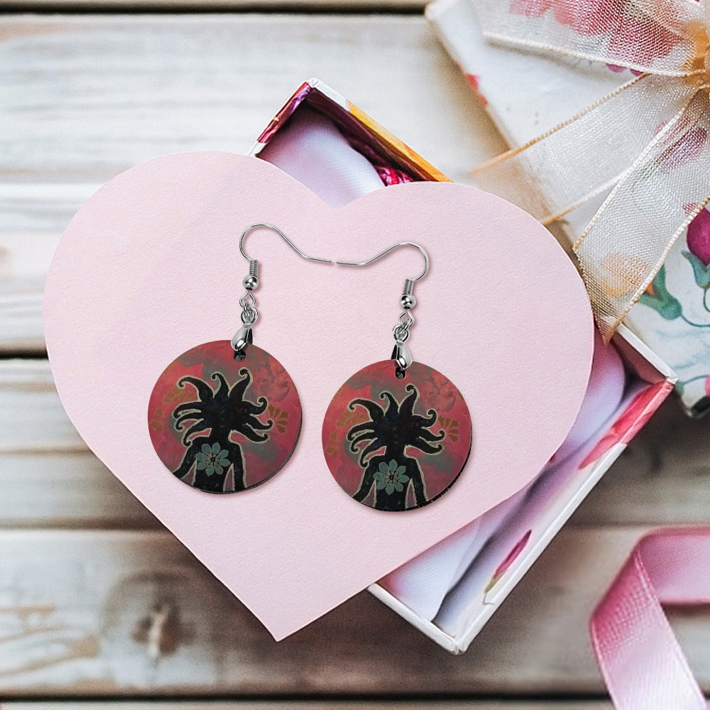 Goddess I Know Round Earring — Special Release- Alignment