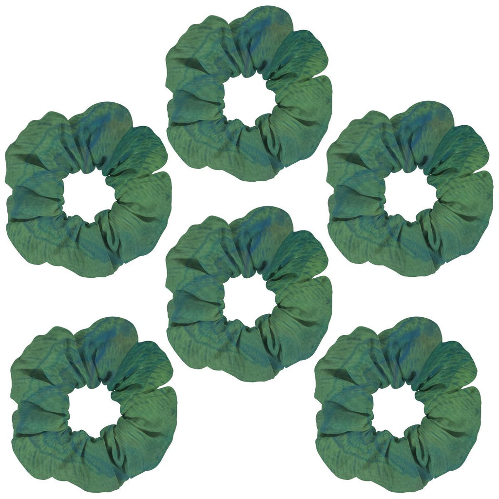 6 Pack Hair Scrunchies