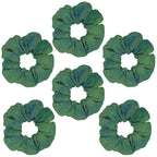 6 Pack Hair Scrunchies