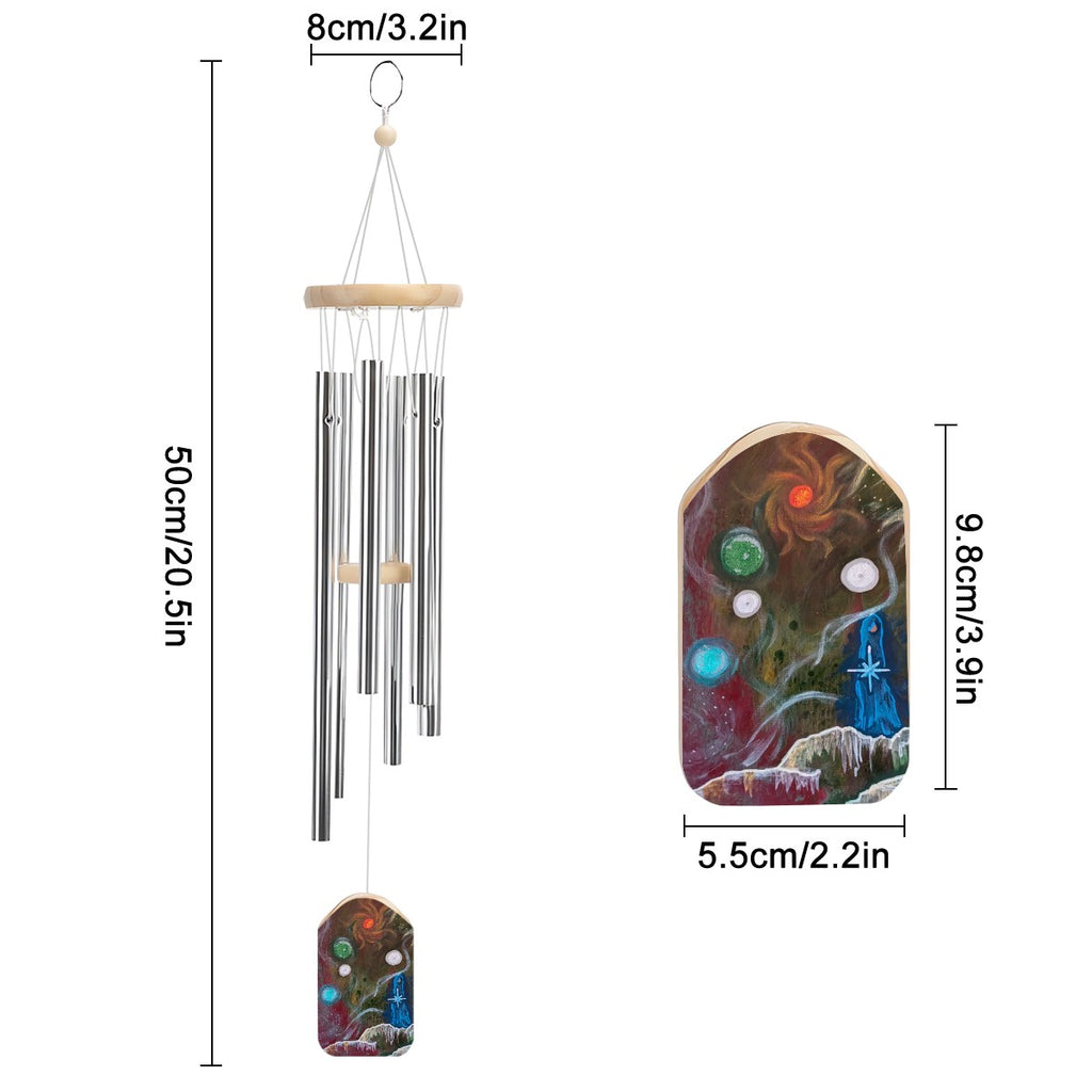 Wooden & Aluminum Wind Chime