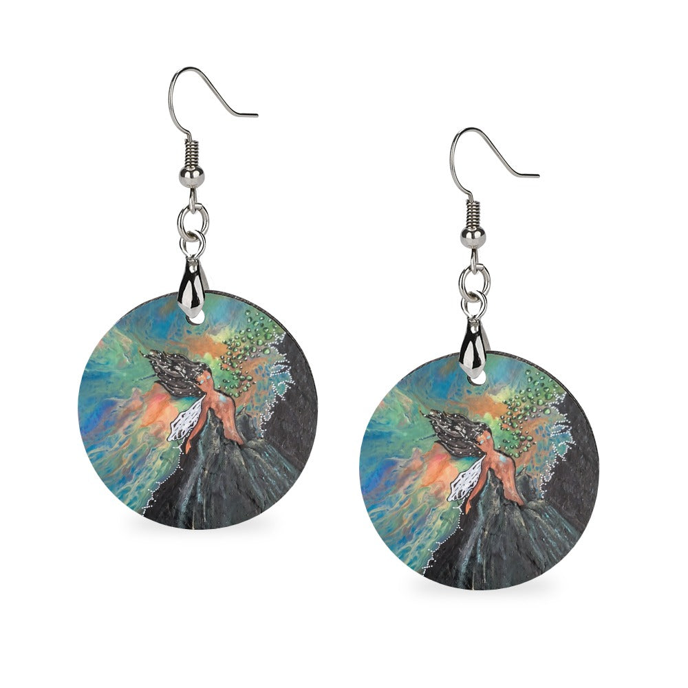Goddess I Know Round Earring — Special Release- Blooming Into Truth