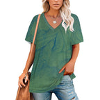 Women’s Printed V-Neck Tee Standing Ovation Series