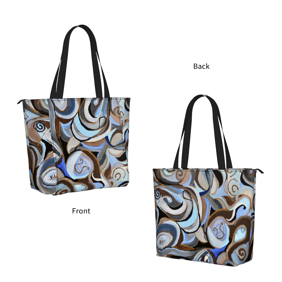 Artful Yoga Tote Bag