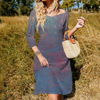 Sweetheart Knot Flare Dress Intermission Blues Series
