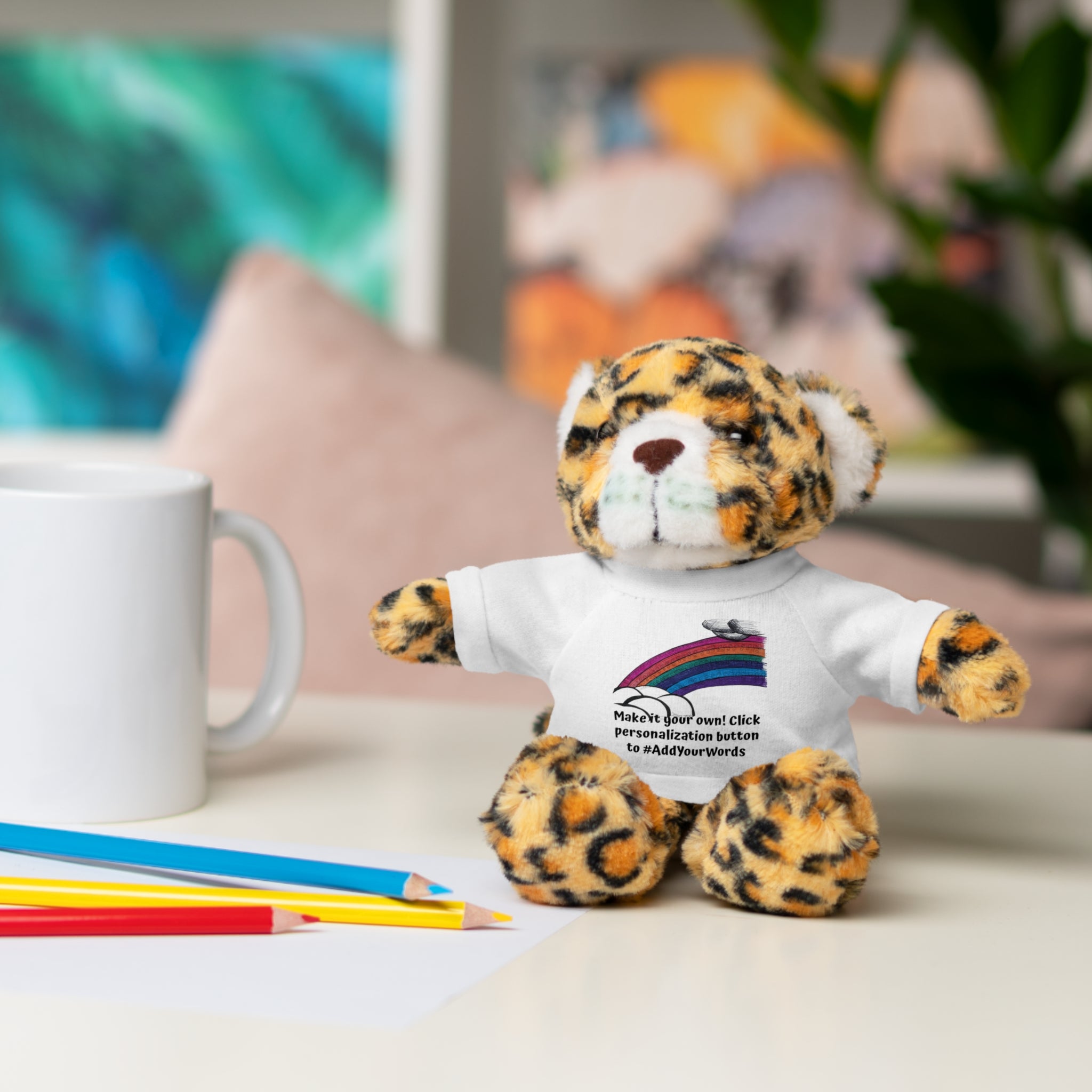 Ink Hope Rainbow Café Stuffies