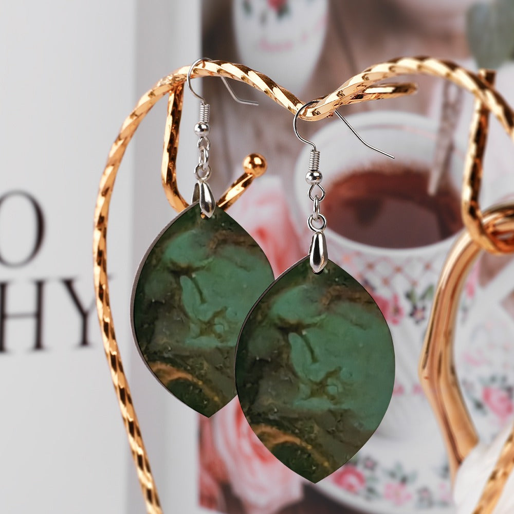 Garden After Rain Pendant Earrings