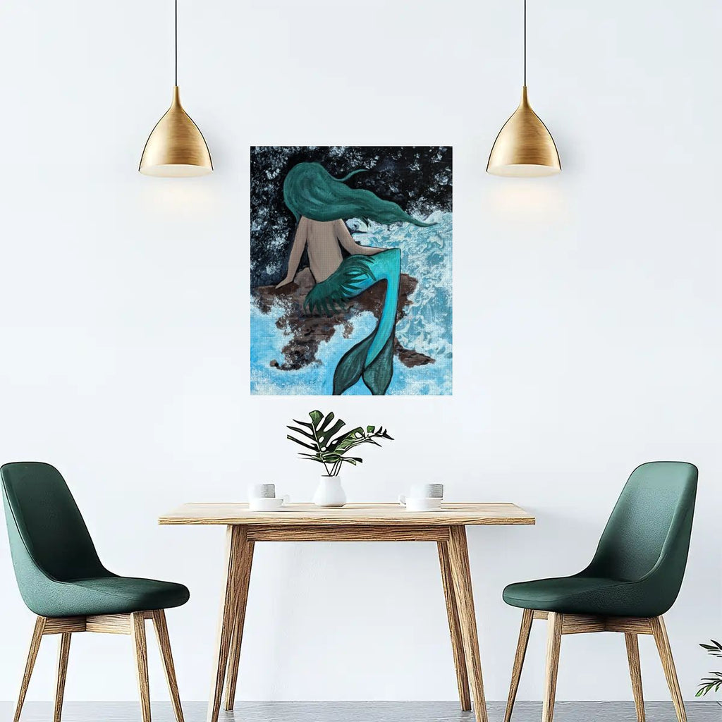 DIY Diamond Painting Musing Mermaid