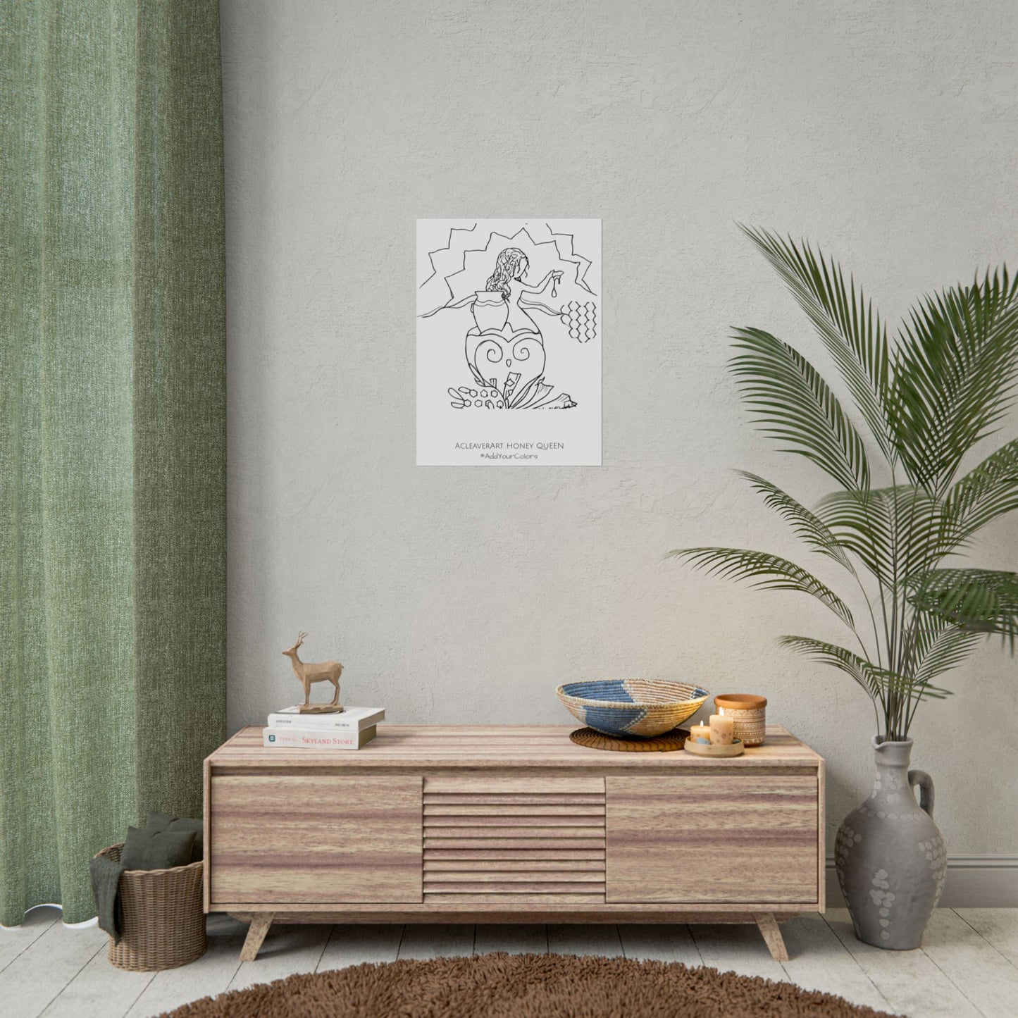 Honey Queen #AddYourColors Posters