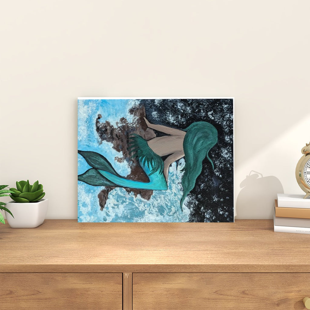 Paint by Numbers Kit Musing Mermaid