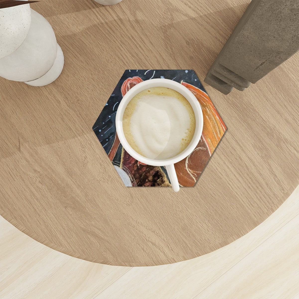 Goddess I Know Ceramic Coasters Set